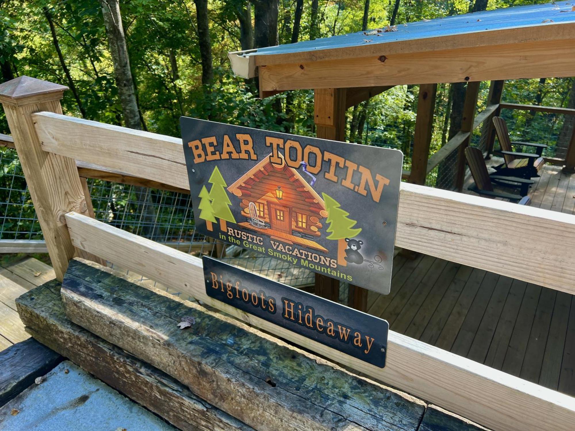Bigfoots Hideaway Cabin Gatlinburg Ngoại thất bức ảnh