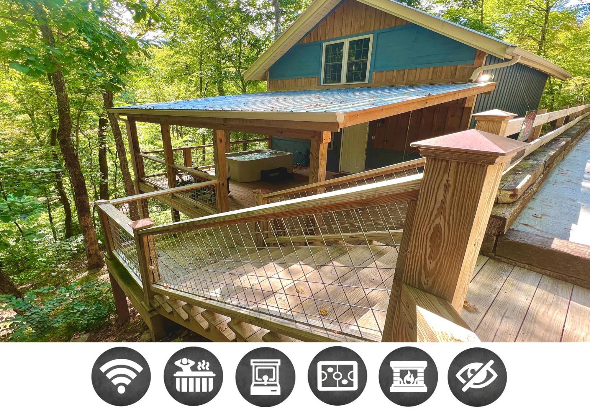 Bigfoots Hideaway Cabin Gatlinburg Ngoại thất bức ảnh